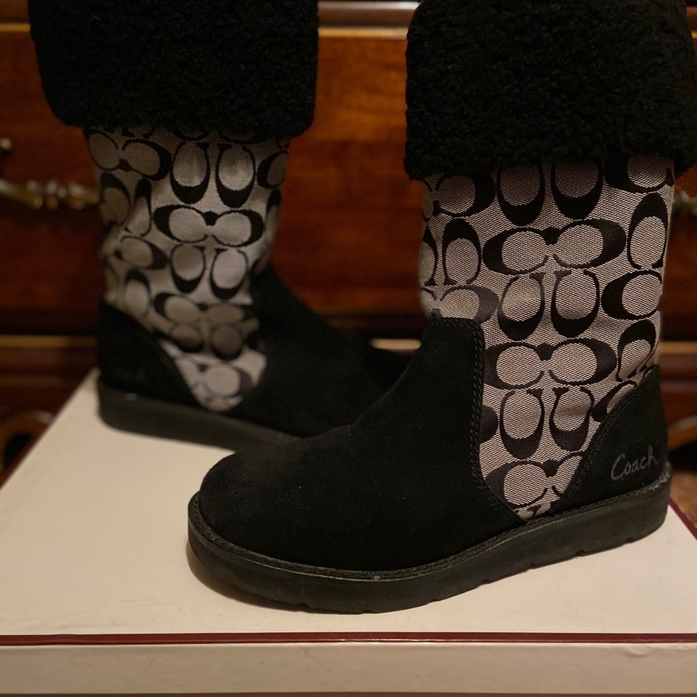 Coach boots (never worn)